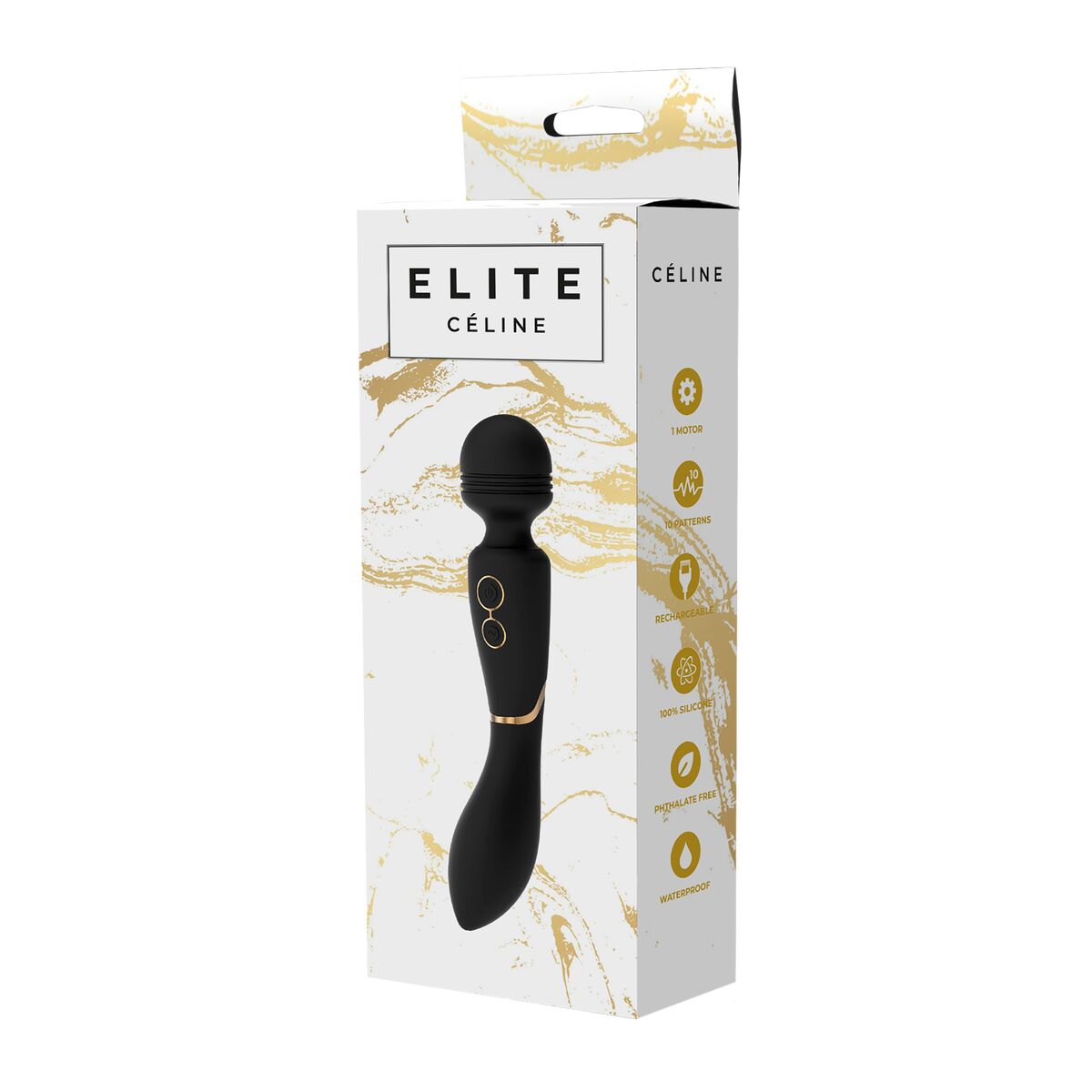 Hierontalaite Dream Toys Elite Musta